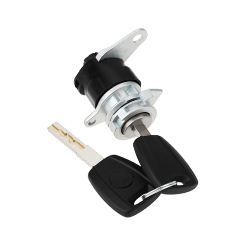 VGOL Cilindro de Cerradura de Puerta de Coche con 2 Llaves Compatible con Fiat Fiorino Qubo Doblo