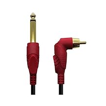 BIGWASP Premium Quality 79 Inches Silicone Soft Tattoo RCA Connector Cords for Rotary Tattoo Machines