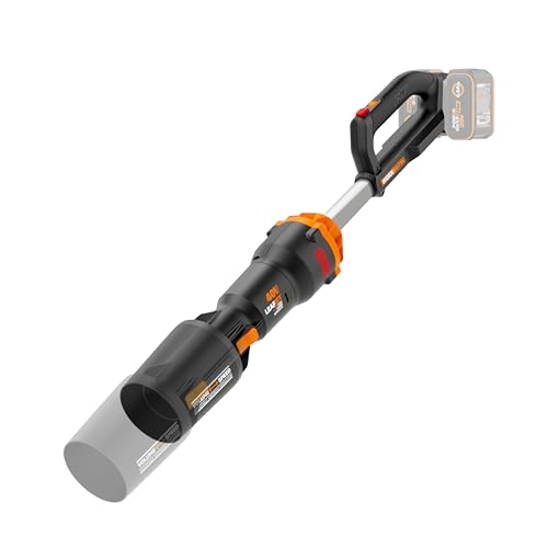 WORX Nitro Cordless Leaf Blower, Electric Blower with 620 CFM & 165 MPH, Blowers for Lawn Care with Brushless Motor & 3 Speed Control, Batteries & Charger Not Included, WG585.9 by WORX - Used condition - US$108.76