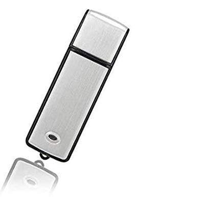 Small Digital Voice Recorder, 8GB - 18 Hours Capacity Sound Audio Tape Recording Device, USB Rechargeable Sound Activated Recorder for Lectures Meetings