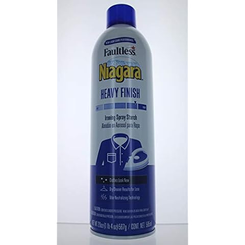 Niagara Spray Starch Heavy Fuerte Iron Glides Easily 20 Oz Cover
