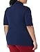 Amazon Essentials Women's Cotton Modal Draped Puff Sleeve Turtleneck, Navy, Medium
