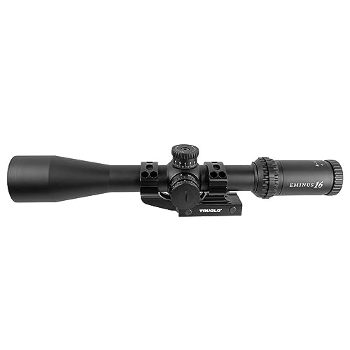 Image of Truglo Eminus Scope with 30MM Tube, Illuminated Tacplex Reticle, 1-Piece Mount