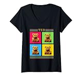 Cute Teddy Bear Ted Four Colored Boxes