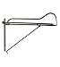 Jacks Imports Collapsible Saddle Rack BLACK