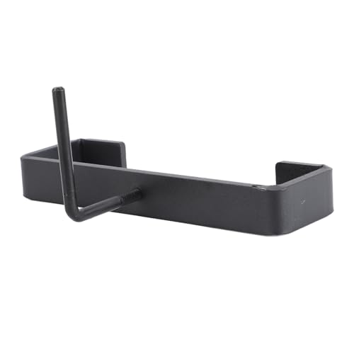 4 Inch Concrete Post Clamp Carbon Steel Heavy Duty Concrete Post Clamp Bracket No Drill Easy Installation for Birdhouse Mailboxes