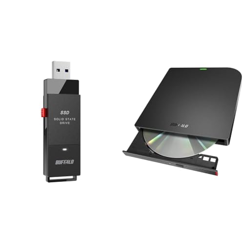 バッファロー SSD 外付け 1.0TB 超小型 コンパクト ポータブル