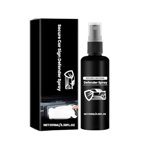 Secure Car Sign Spray 2025 - Vernice trasparente per auto, riflettente, trasparente, 100 ml, Tmw412 (trasparente, 100 ml)