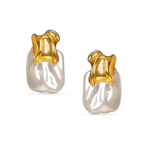 Image of Rubans Earrings Unique Design & Shapes Stylish Trendy Jewellery Gift for Women & Girls