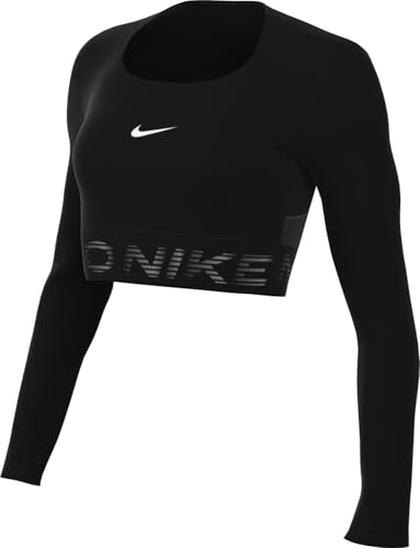 Nike Pro Dri-FIT haut manches longues femme évite l'humidité M
