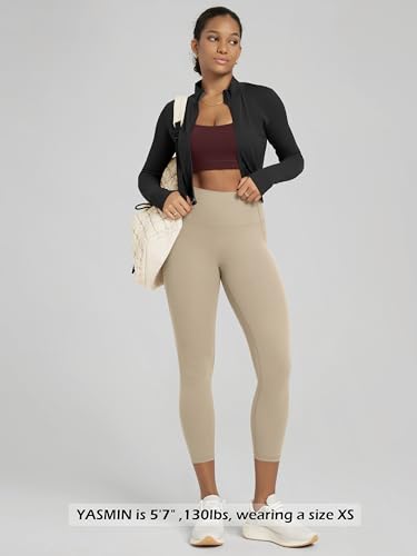 Image of ODODOS Buttery Soft Lounge Yoga Leggings with Pockets for Women 23 inch / 25 inch /28 inch High Waist Yoga Pants