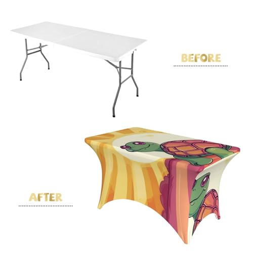 Nappe élasthanne rectangulaire 1,2 m infroissable pour fête