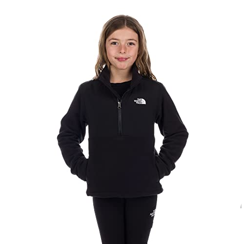 THE NORTH FACE Youth 200W Tundra Pullover, TNF Black, Medium