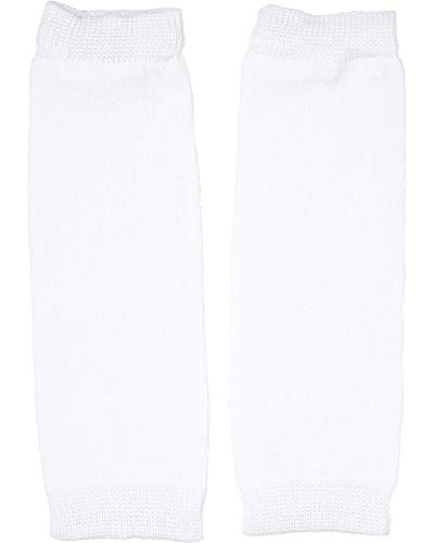 Newborn Solid White Baby Leg Warmers by juDanzy