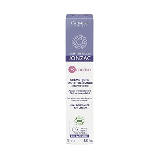 Eau Thermale Jonzac Crème Riche Haute Tolérance 40 ml