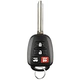 For 14-17 Toyota Corolla, 14-17 Toyota Camry Keyless Entry Remote Key Fob Combo 4btn HYQ12BDM,...