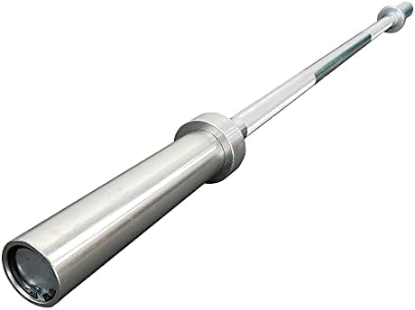 Barra Olímpica 1,50m com Rolamentos para Musculação e Academia