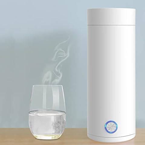 Jooheli Tragbarer Wasserkocher, 400ML Reise Wasserkocher Cover
