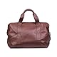 CHILDHOME, Mommy Bag, Wickeltasche, Mutterschaft, Reisetasche, großes Fassungsvermögen, Wickelunterlage, verstellbarer Schultergurt, unterteilt, Isolierfach,Kofferdurchführung, Kunstleder Dunkelbraun