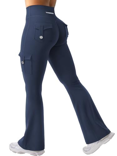 Image of YEOREO CoreFlex Women Workout Flare Leggings