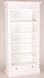 Casa Padrino Shabby Chic Country Style Bookcase White