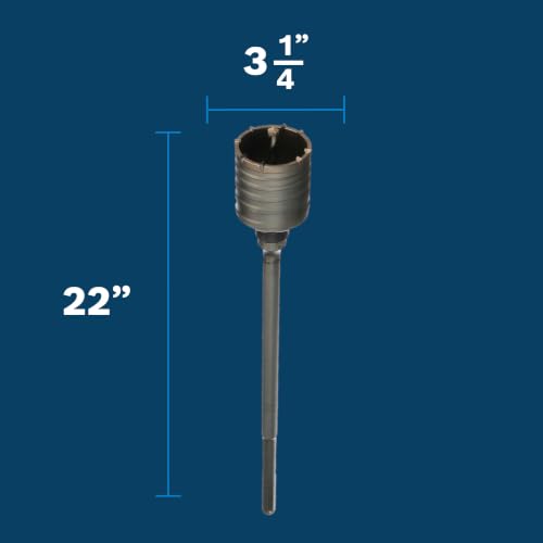 Image of BOSCH HC8536 3-1 /4-Inch x 22-Inch SDS Max Core Cutter, Gray