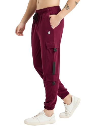 Image of Modeve Men's Cargo|| Joggers Style Solid Trackpant