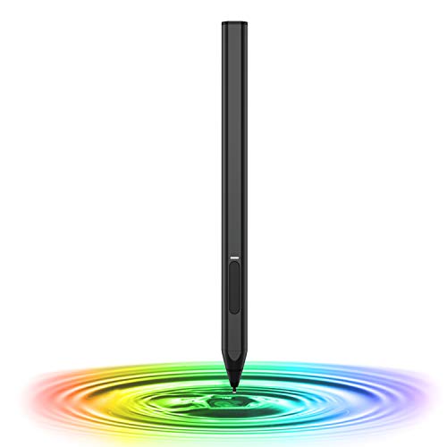 HUIRID Surface Pen, 4096 Levels of Pressure Sensitivity for Surface Pro Microsoft Certified Stylus Pen Including 3 Nibs Compatible with Surface Pro 7/6/5/4/3 Surface Go