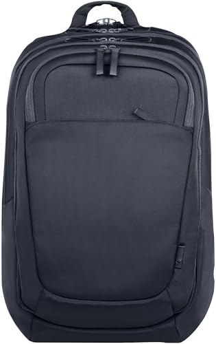 Mochila HP Travel Plus 30L para Notebook 17'' – Expansível, Múltiplos Compartimentos e Proteção RFID (A2CC9AA)