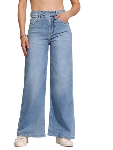 Image of Dolce Crudo Women's High Waist Straight Fit Jeans
