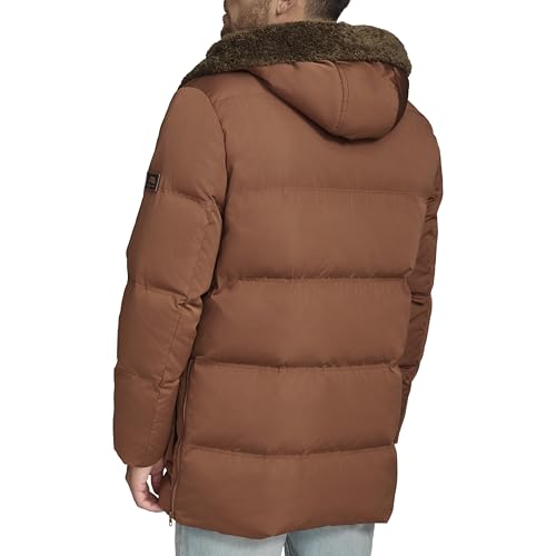 Image of Andrew Marc Men's Outerwear Mackay Faux Fur Lined Parka