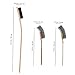 SEWOART 3pcs Handle Birdcage Cleaning Brush Tools for Bird Cage Maintenance Brushes for Daily Cleaning of Parrot Cages and Bird Accessories