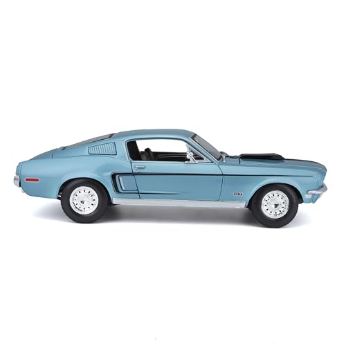 Maisto, Miniatura 1968 Ford Mustang GT Cobra Jet - Escala 1:18 - Maisto