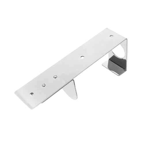 RORPOIR Wall Mounted Soap Dispenser Holder No-Drill Bathroom Shampoo and Liquid Soap Container for Easy Installation Shower and Kitchen