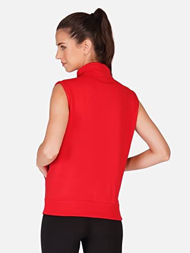 Image of UZARUS Women's Half Sleeves Cotton Fleece Premium Jacket
