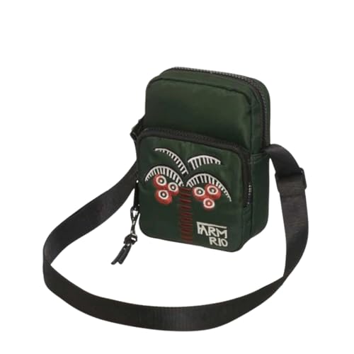 BOLSA FARM ME LEVA DA GEMA SHOULDER BAG GRAFICO TROPI VERDE