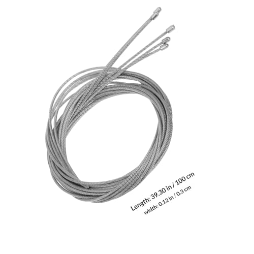 Kit para colgar luces de cadena de acero inoxidable cable de lámpara colgante techo 2