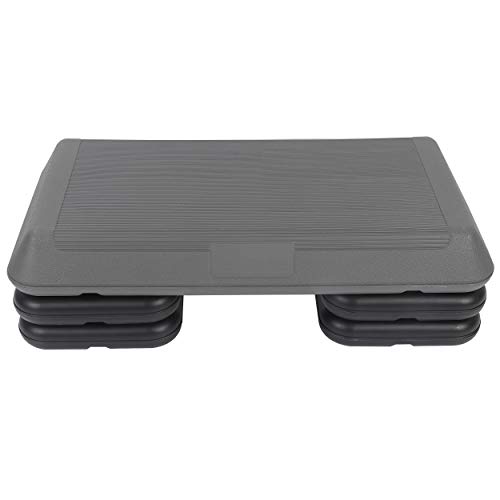 ZENY 28.5'' Aerobic Stepper Platform Aerobics Trainer Adjustable Exercise Fitness Workout Stepper Adjust 4