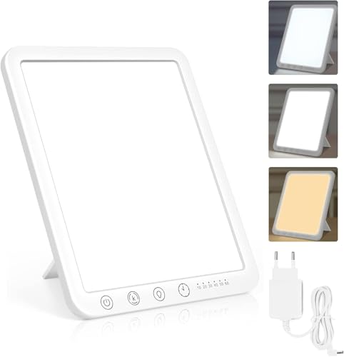 Lampe de Luminothérapie 15000 lux, simulation de la lumière du...