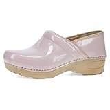 Dansko XP 2.0 Clogs - Lightweight Slip-Resistant Footwear for Comfort and Support - Ideal for Long Standing Professionals - Nursing, Healthcare Professionals Rose Patent 7.5-8 M US