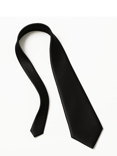 Image of SOFTSTYLE Premium Satin Necktie For Men | Wrinkle-Free | Ofice, Party & Wedding