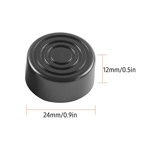 HUIOP 3pcs Footswitch Topper Protector Pare-Chocs ABS pour pédale d’effet Guitare Noir,Protecteur de pédale - Les Beatles, Paul McCartney, John Lennon, RIngo Starr, George Harrison HUIOP 3pcs Footswitch Topper Protector Pare-Chocs ABS pour pédale d'effet Guitare Noir,Protecteur de pédale – Image 3