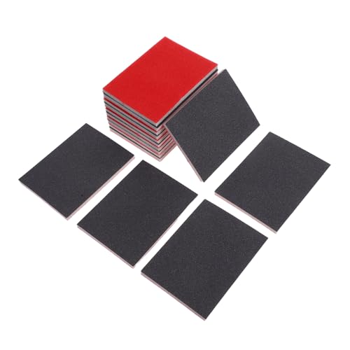 Alipis 15pcs Flocking Sandpaper for Finishing Fine Grit Sanding Sponge for DIY Craft Projects