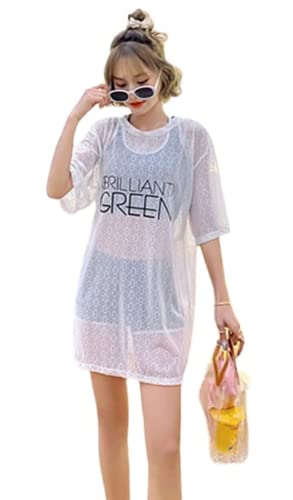 水着 レディース セット セパレート 体型カバー 温泉 高校生 ハイウエスト 保守的 10代 20代 30代 3点セット プール 海水浴 スポーティー タンキニ 夏 水泳 スポーツ風 休暇 リゾート ビーチ (ホワイト,XL)