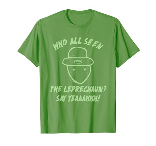 Funny Leprechaun Amateur Sketch Meme Irish St Patricks Day T-Shirt