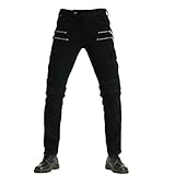 The pants contain EU CE certification motorcycle protective equipment certification, knee X2 and hip X2 sponge protection module (not ordinary PVC material), which can be quickly removed even when not use.