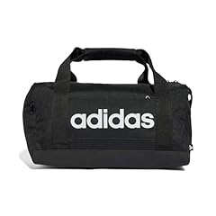 Idea Regalo - adidas Essentials Linear Duffel Bag, Borsone Unisex-Adulto, Black/Black/White, XS