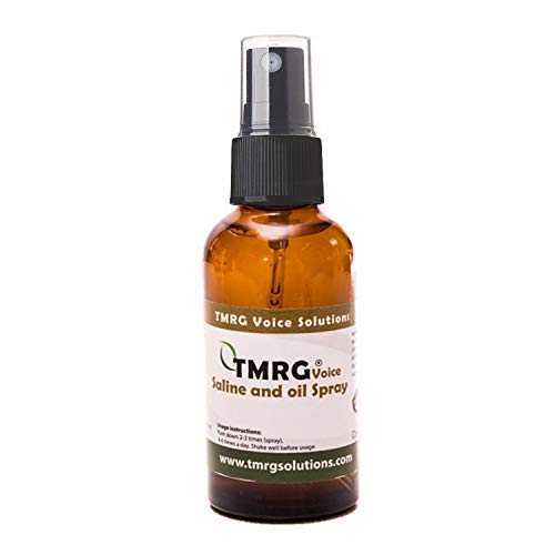 TMRG Saline and Oil Spray – Natural Vocal Care & Hydration for Voice Professionals (50ml)