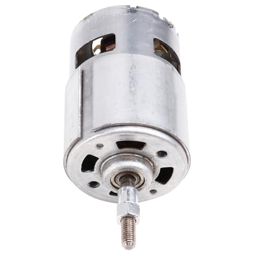 Tsudoku Motor de CC 755 para Desbrozadora de 12 V con Eje para un Corte y Recorte Eficientes.