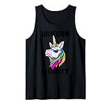 magliette di sicurezza con unicorno, divertente, unicorno, compleanno, amore canotta